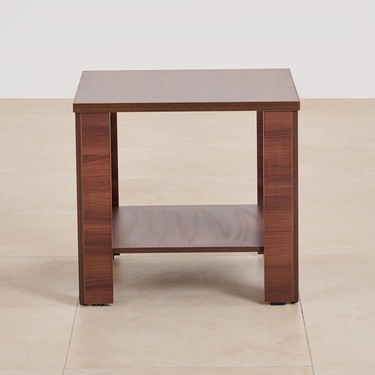 (Refurbished) Clary End Table - Brown