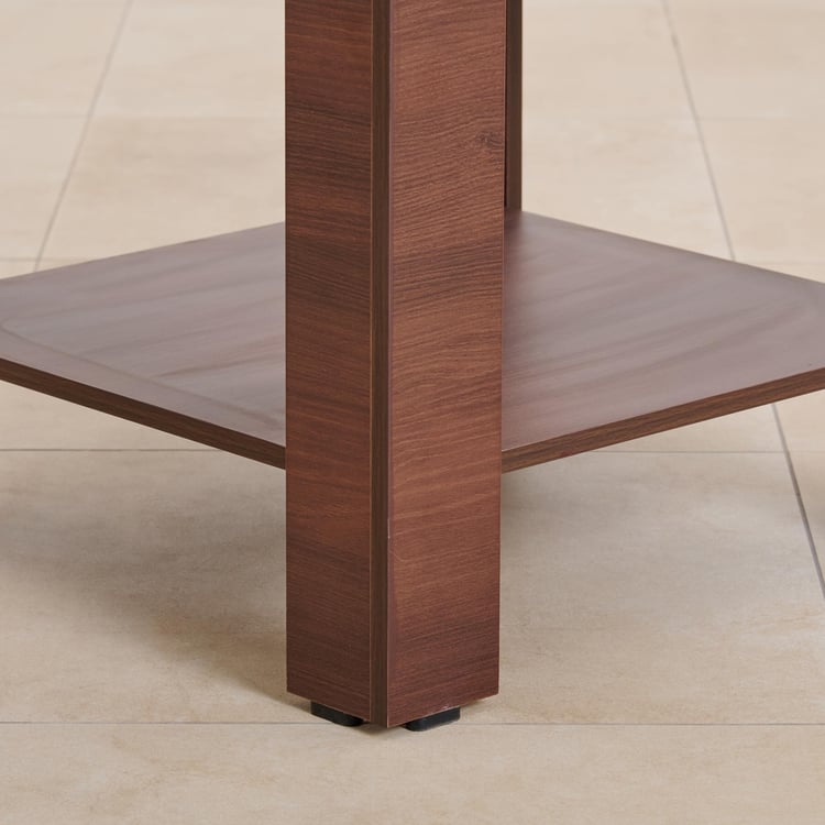 (Refurbished) Clary End Table - Brown