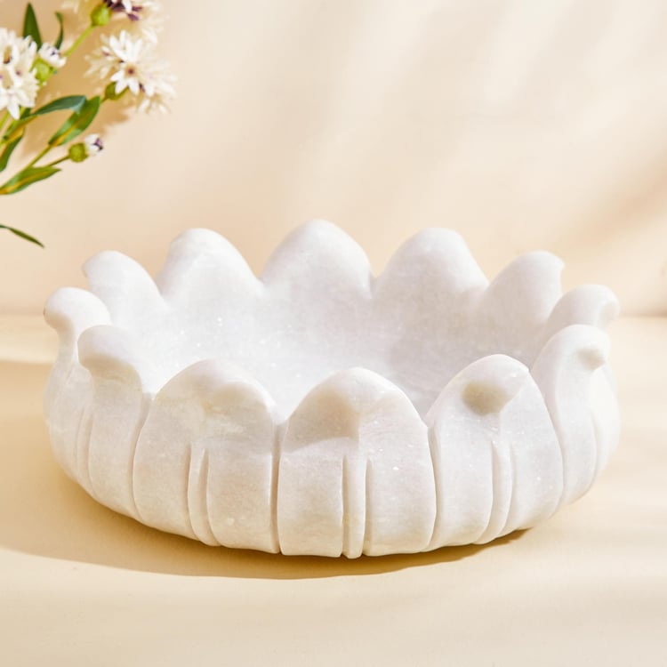 Renge Marble Decorative Bowl