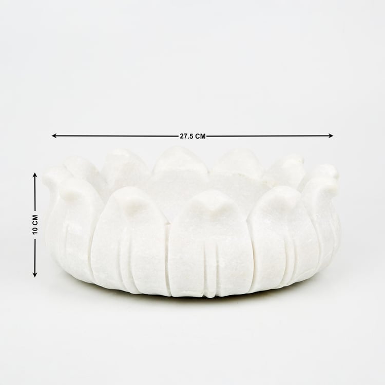 Renge Marble Decorative Bowl