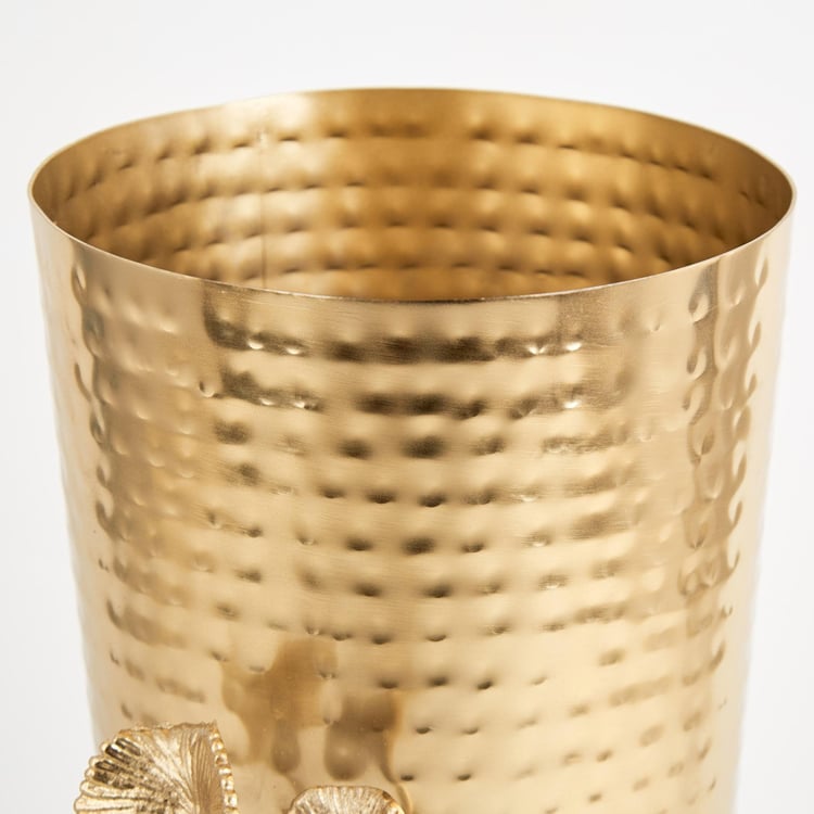 Splendid Brass Hammered Vase