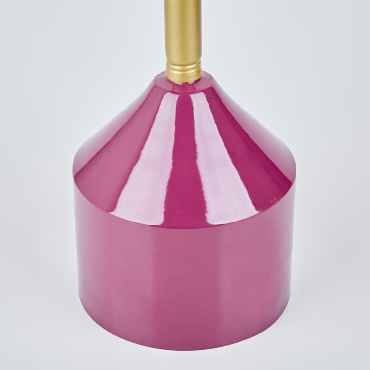 Maya Arial Metal Cocktail Table - Purple