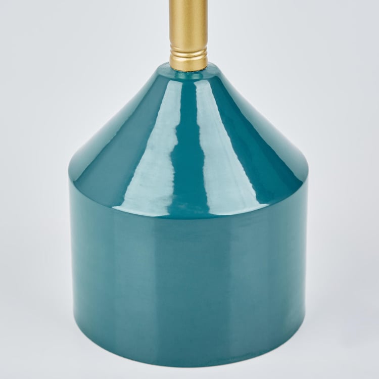 Maya Arial Metal Cocktail Table - Blue