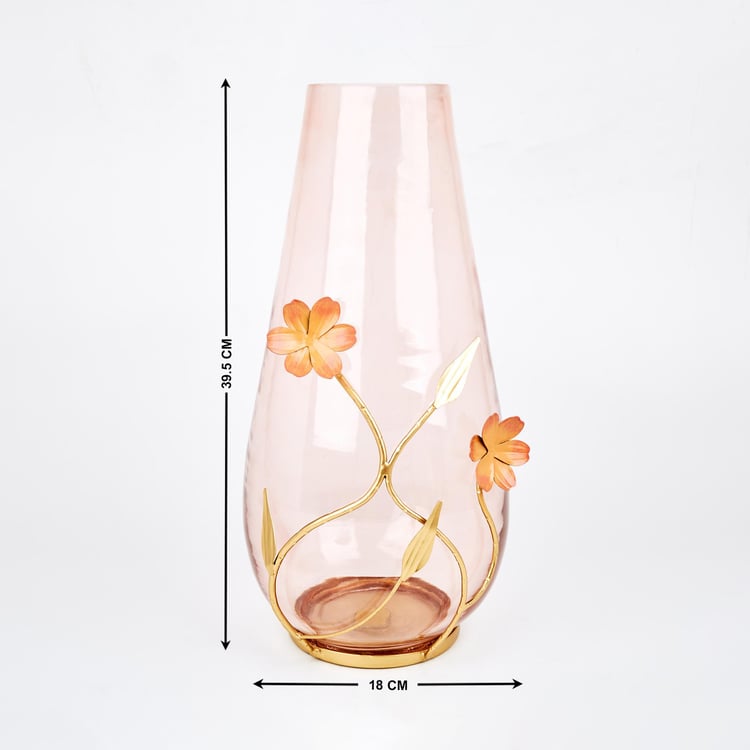 Moksha Glass Floral Vase