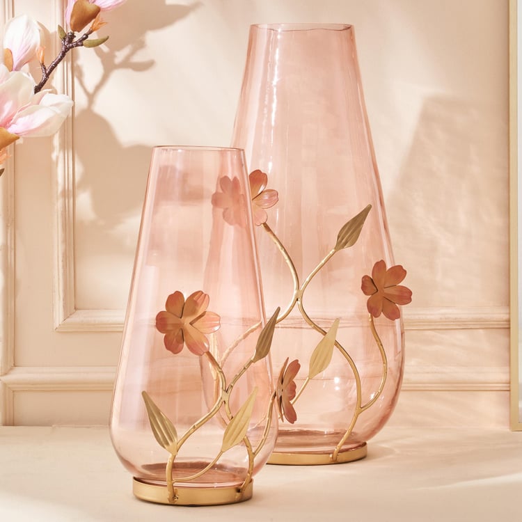 Moksha Glass Floral Vase