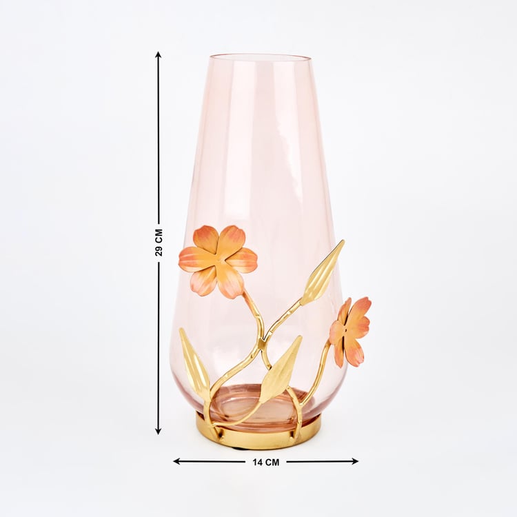 Moksha Glass Floral Vase