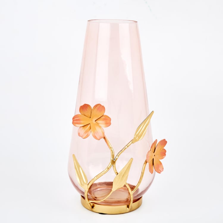 Moksha Glass Floral Vase