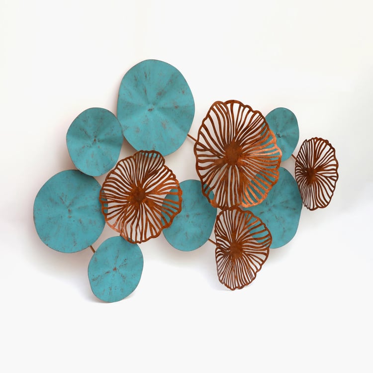 VEDAS Metal Flower Wall Decor