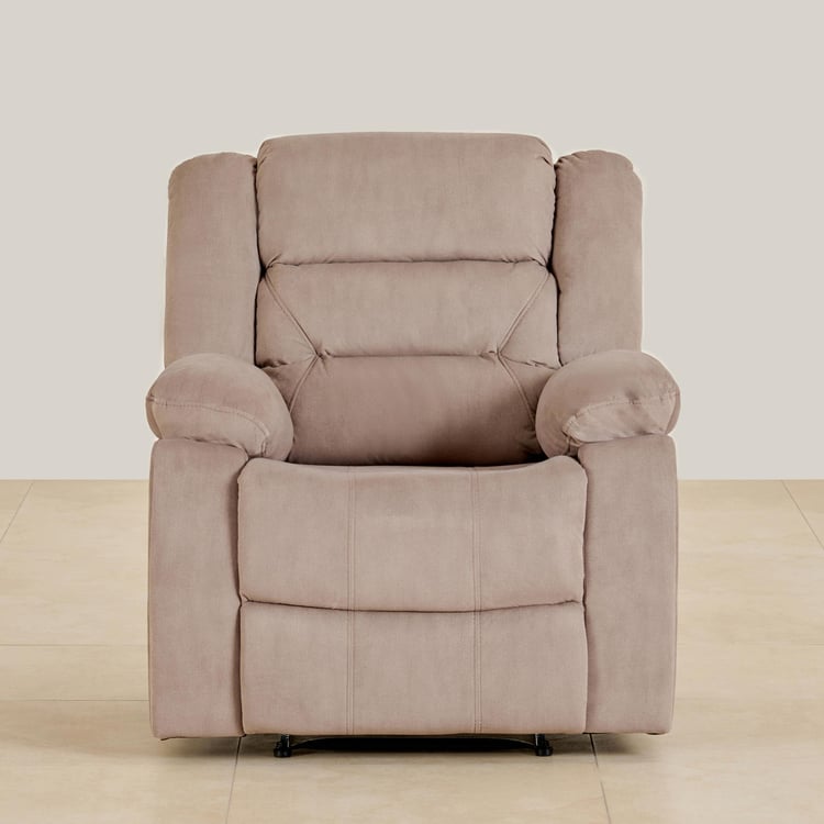 Cairo NXT Fabric 1-Seater Recliner - Beige