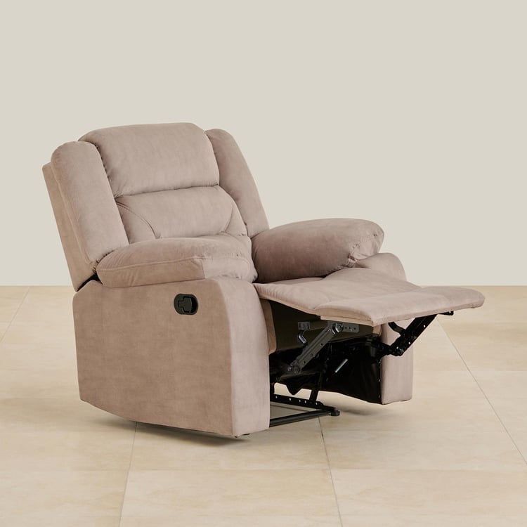 Cairo NXT Fabric 1-Seater Recliner - Beige