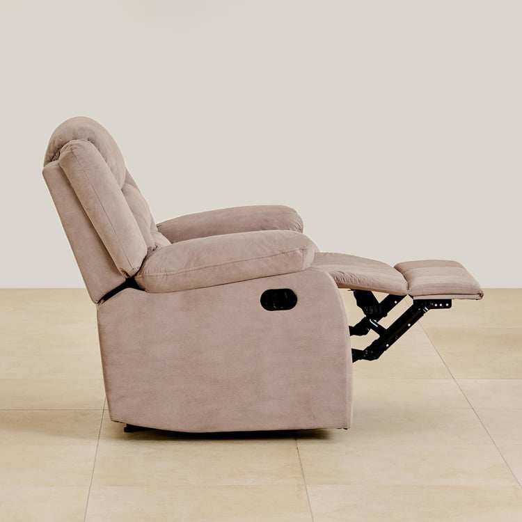 Cairo NXT Fabric 1-Seater Recliner - Beige