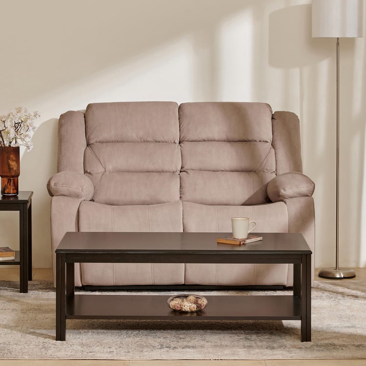 Cairo NXT Fabric 2-Seater Recliner - Beige