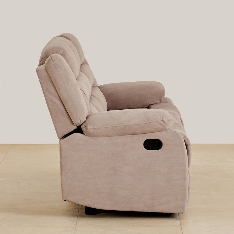 Cairo NXT Fabric 3-Seater Recliner - Beige