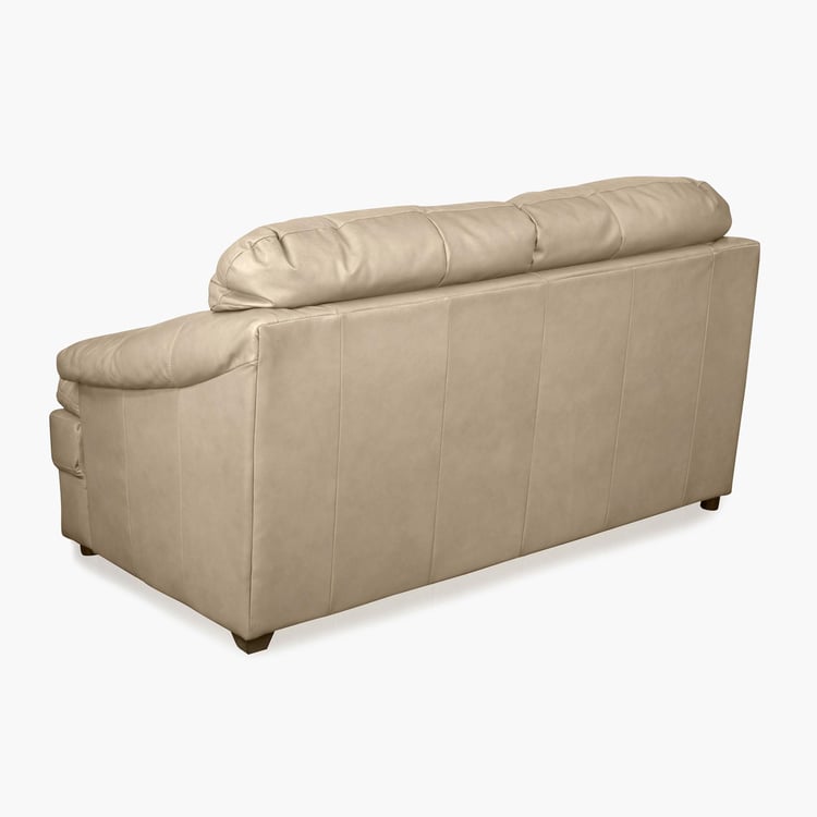 Napster Leather 2-Seater Sofa - Beige