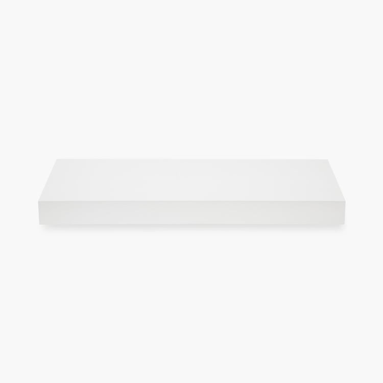 Chicago High Gloss Wall Shelf - White