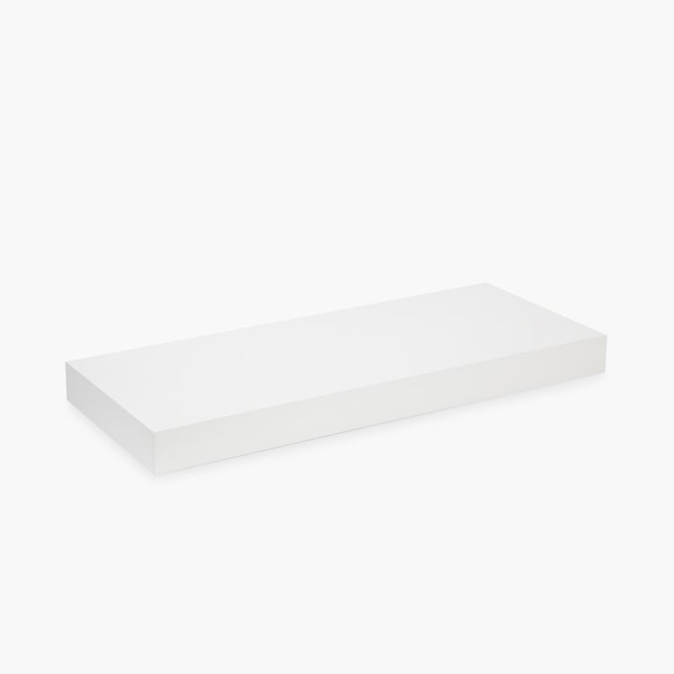Chicago High Gloss Wall Shelf - White