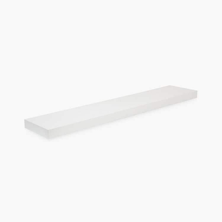 Chicago High Gloss Wall Shelf - White