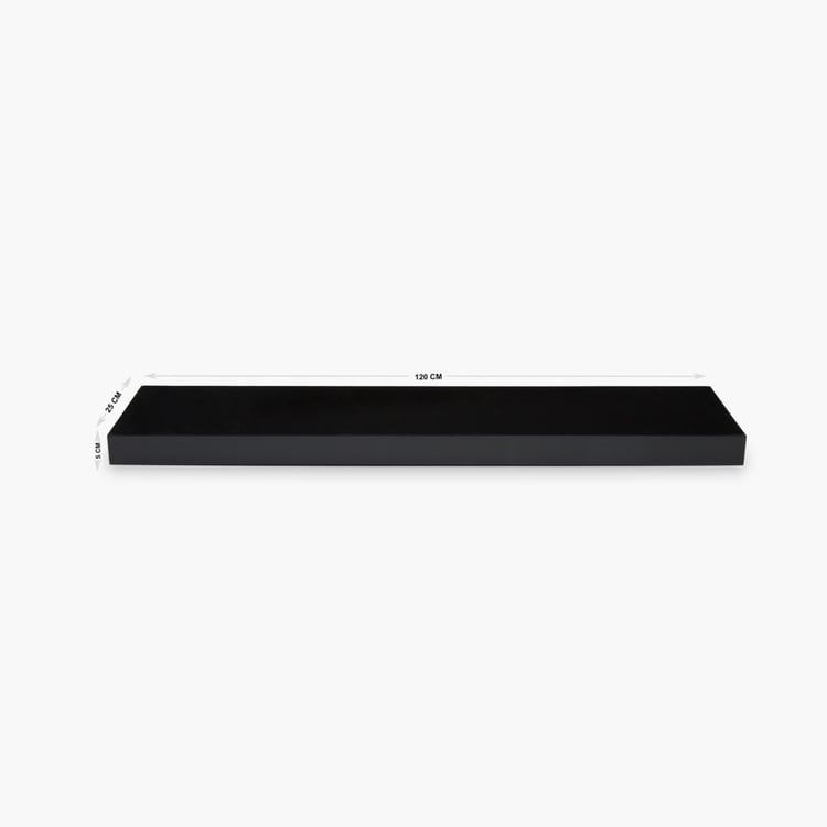 Chicago High Gloss Shelf - Black