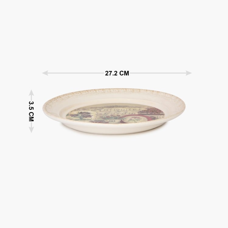 Garden Banquet Dinner Plate - 27 CM