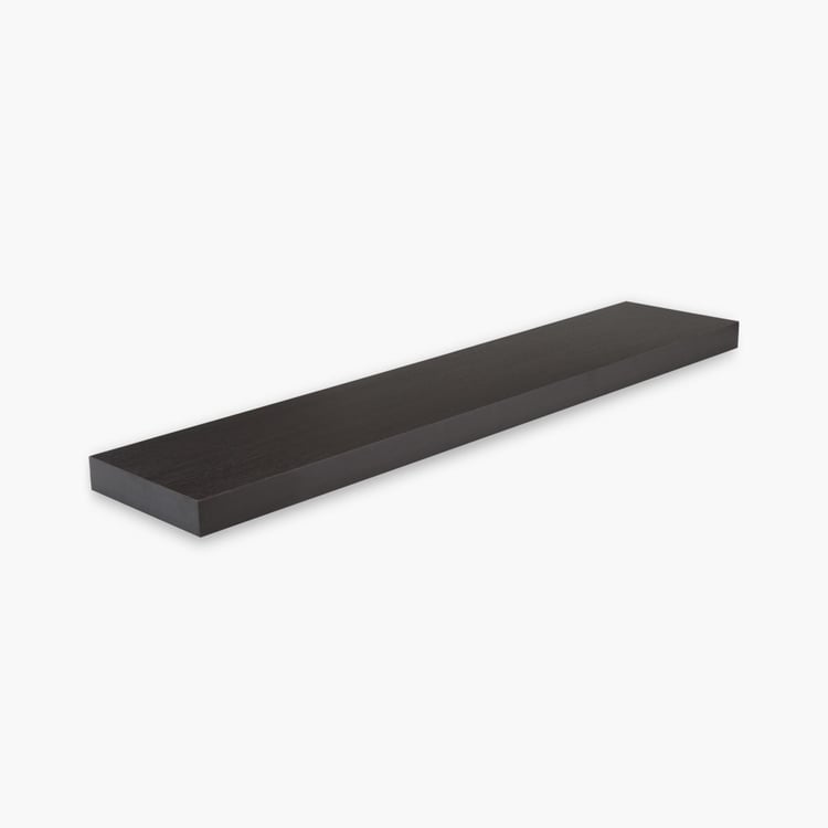 Chicago High Gloss Wall Shelf - Brown