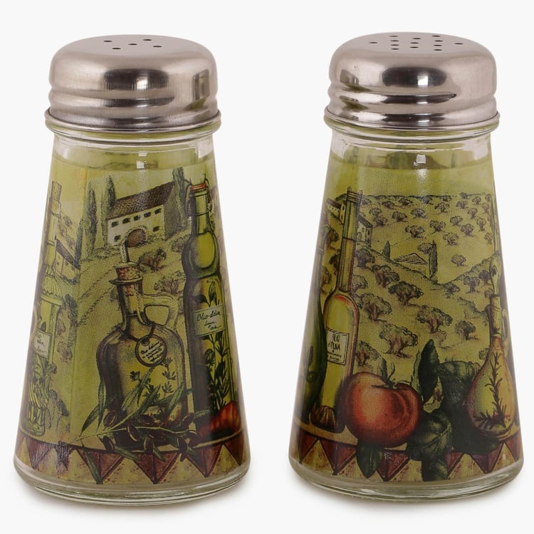 Sunburn Salt/Pepper Shaker- Set Of 2