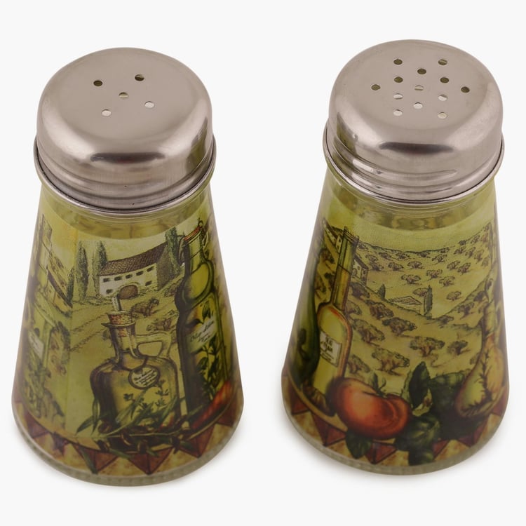 Sunburn Salt/Pepper Shaker- Set Of 2