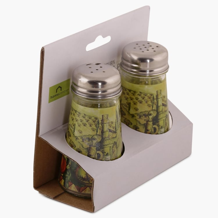 Sunburn Salt/Pepper Shaker- Set Of 2