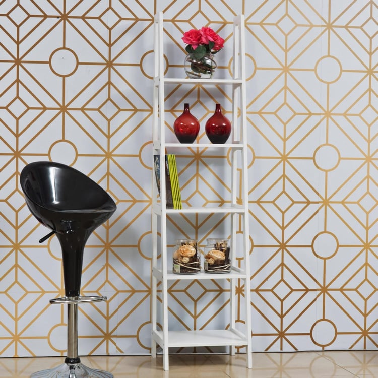 Frost High Gloss Book Shelf - White