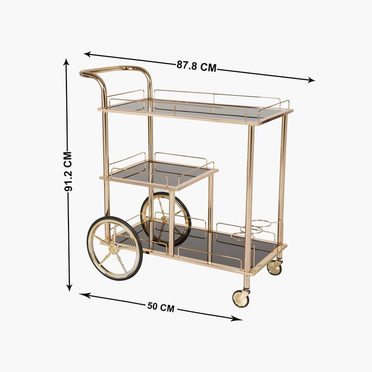 Casa 3-tier Serving Trolley -