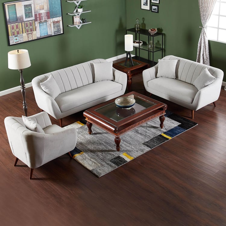 Ivy Fabric 2-Seater Sofa - Grey