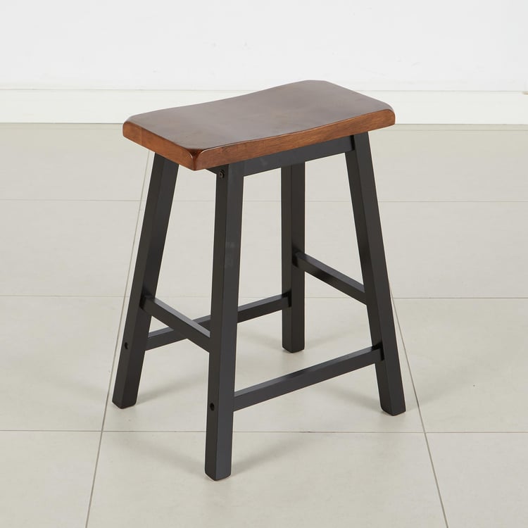 Tampa High Table with Stools - Brown