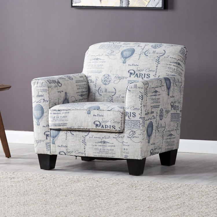 Tivoli Fabric Armchair - Green