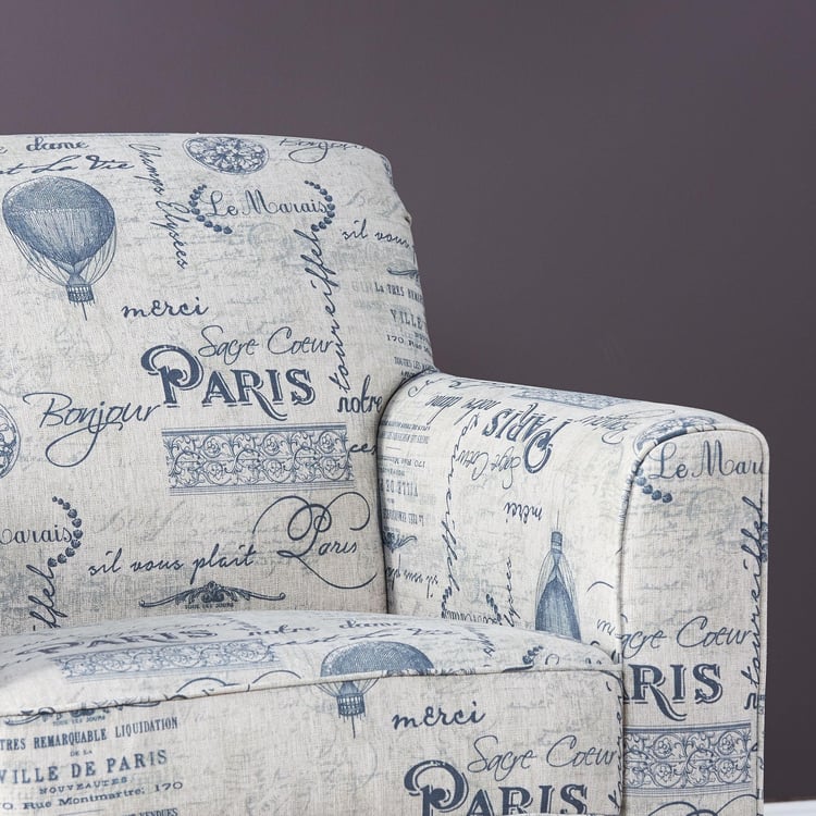 Tivoli Fabric Armchair - Green