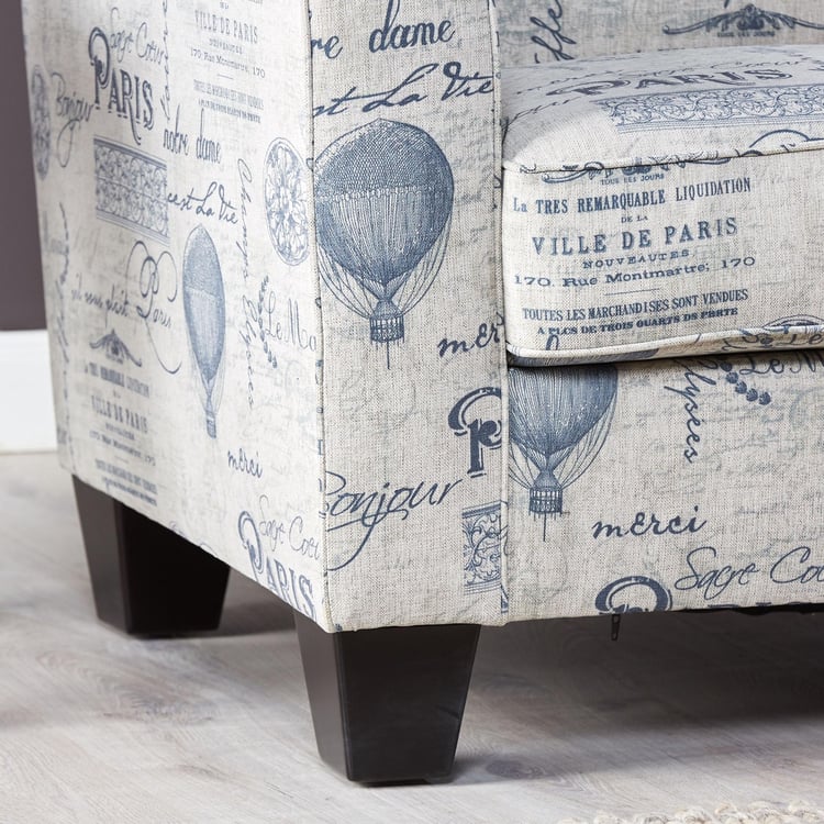 Tivoli Fabric Armchair - Green