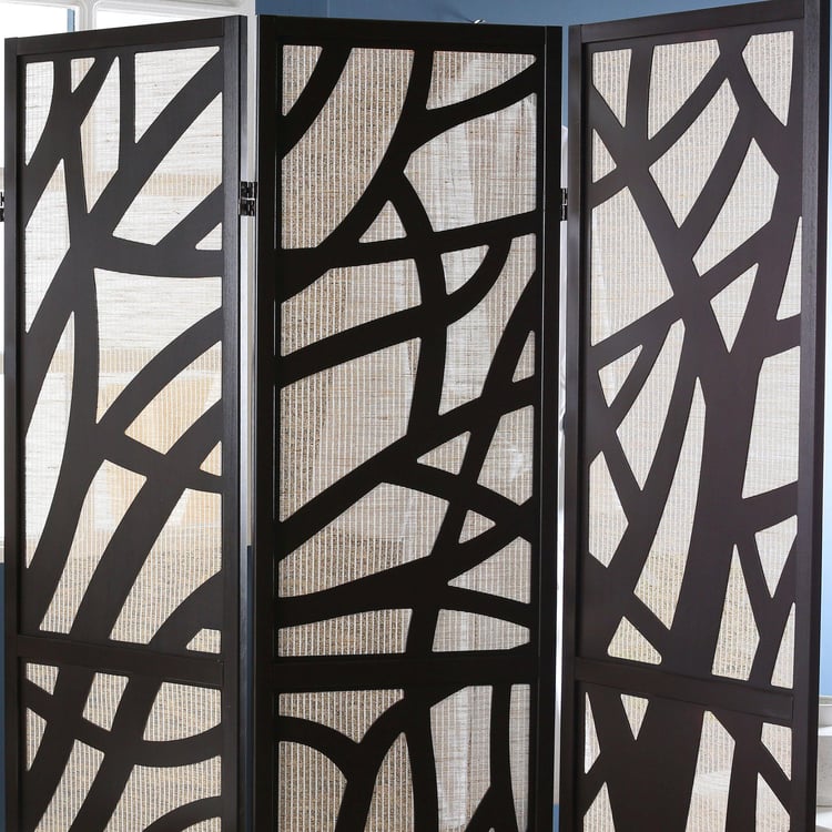 Foldable Carved Foliage Screen