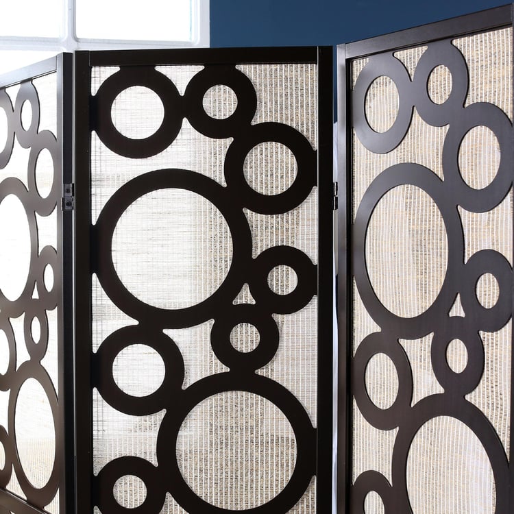 Bubbles Foldable Screen - White