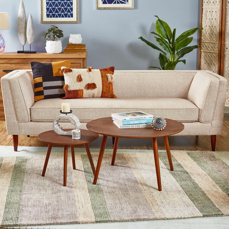 Stafford 2-Piece Coffee Table and End Table Set - Brown