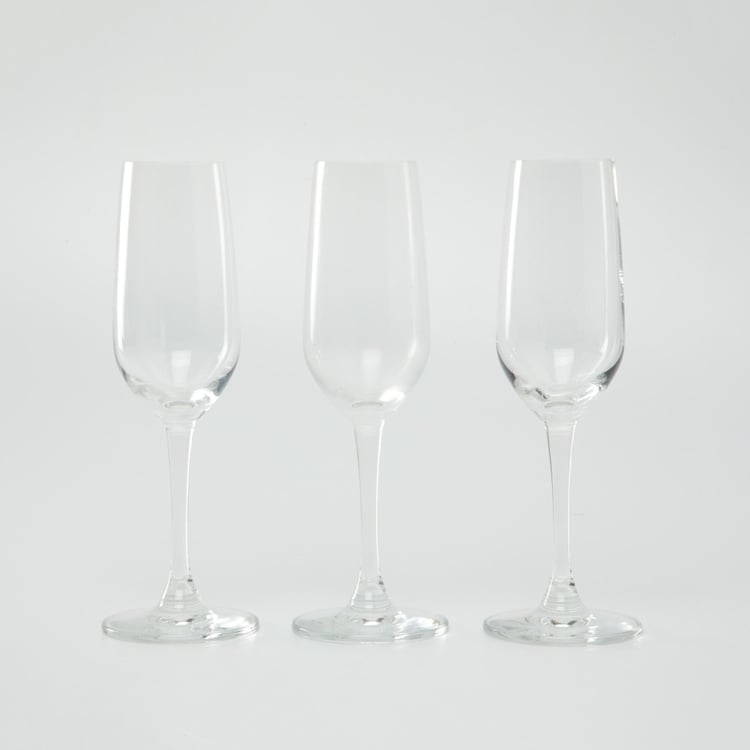 OCEAN 3-piece Lexington Champagne Flute Set- 185 ml