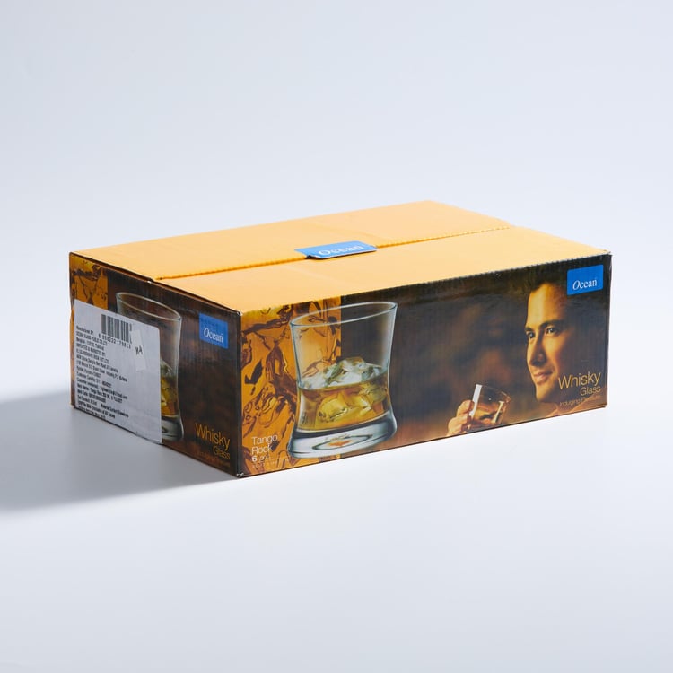 OCEAN 6-piece Round Whiskey Glass set -350 ml