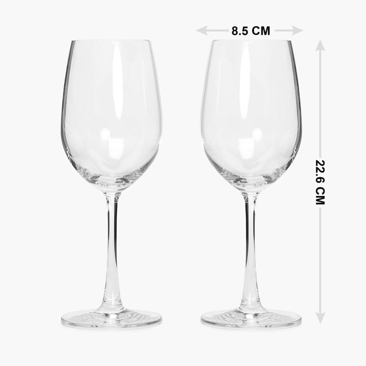 OCEAN 2-Piece Madison Red Wine Glass set- 425 ml