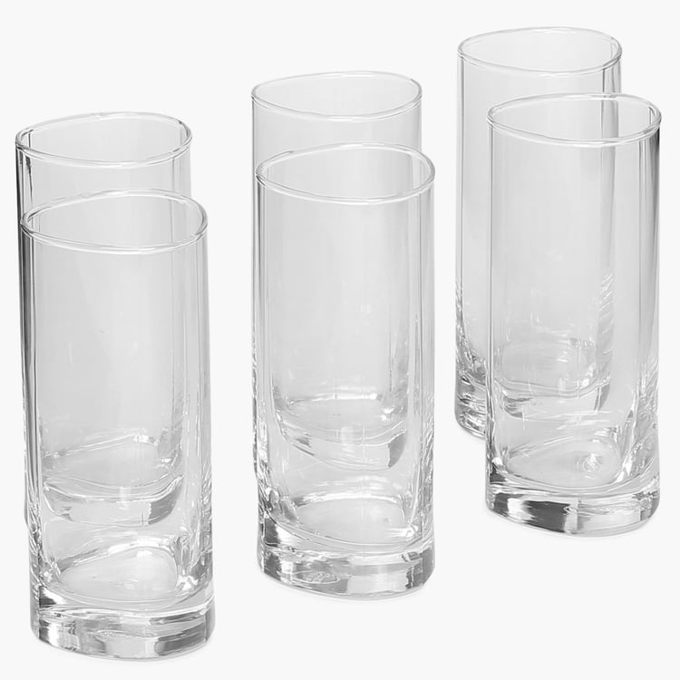 OCEAN  6-piece Tall Glass set-380 ml