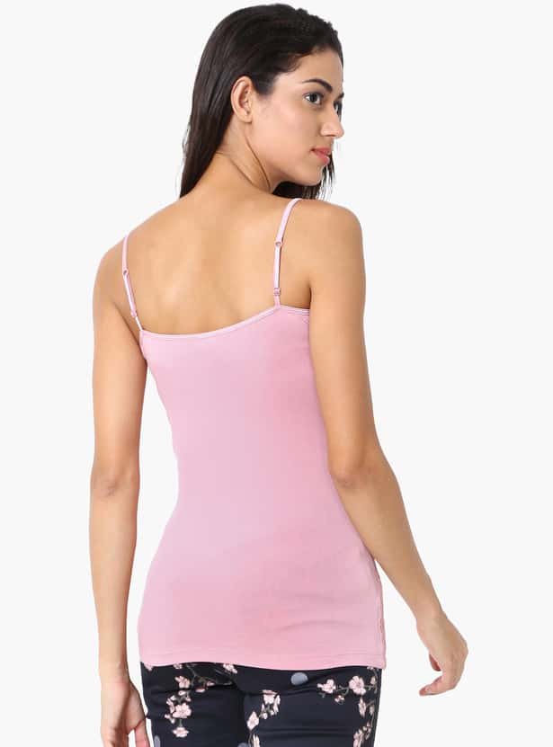 CODE Lace Overlay Cami Top