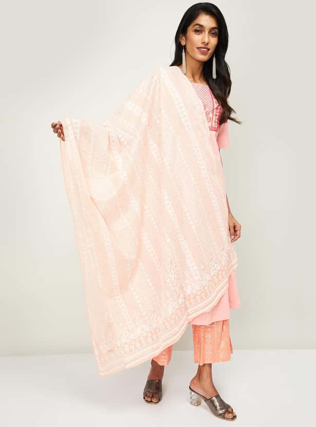 W Women Printed Dupatta