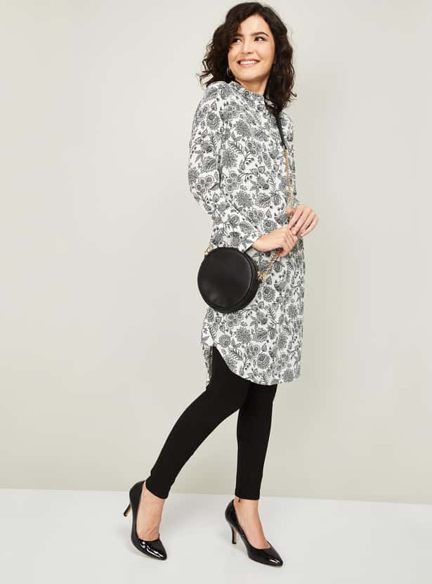 VAN HEUSEN Women Printed Straight Kurta
