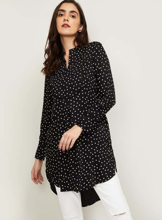 VAN HEUSEN Women Printed High-Low Tunic