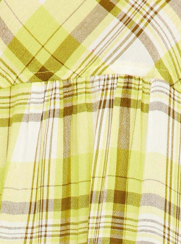 VERO MODA Women Checked Regular Fit Casual Shirt