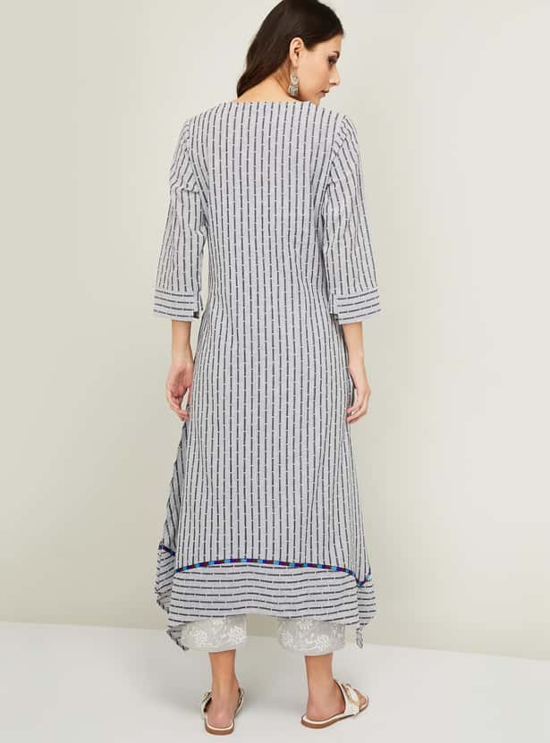MELANGE Women Printed A-line Kurta