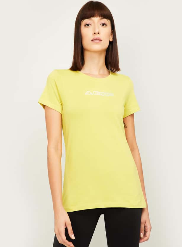 KAPPA Women Printed Round Neck T-shirt