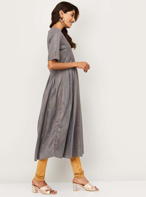MELANGE Women Printed A-Line Kurta