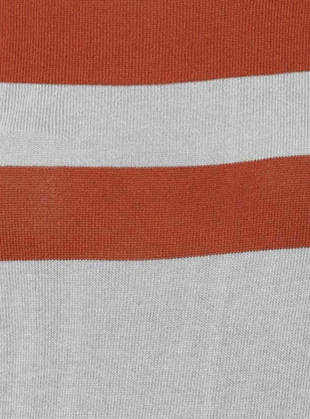 ALLEN SOLLY Women Striped Knitted T-shirt